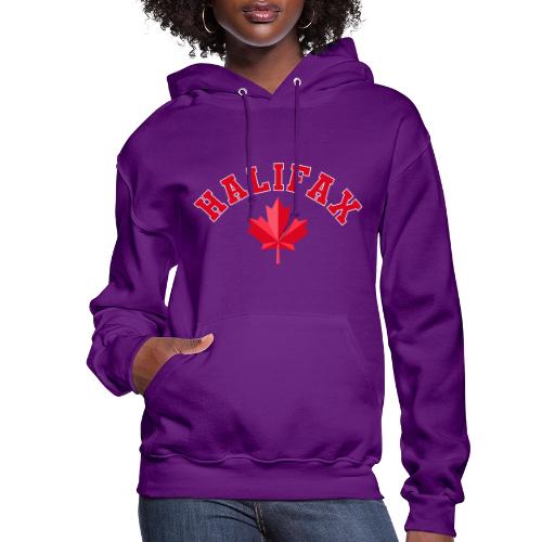 Halifax with maple leaf - Women's Hoodie