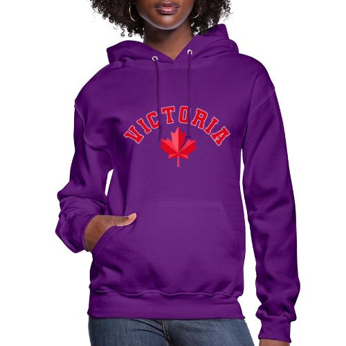 Victoria with maple leaf - Women's Hoodie