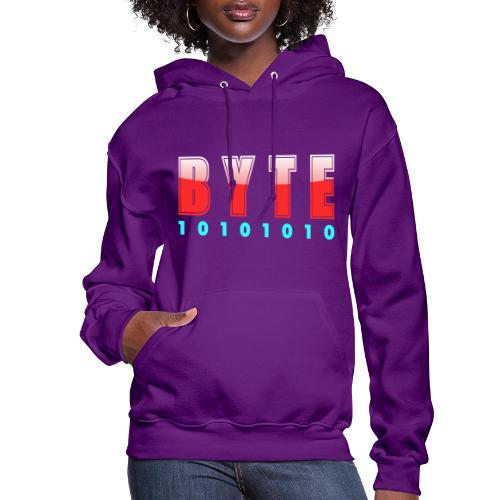 BYTE Binary Code Design - Women's Hoodie