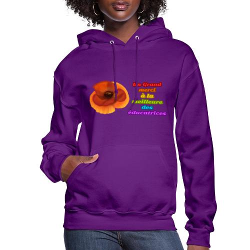Thank you to the best educator - Women's Hoodie