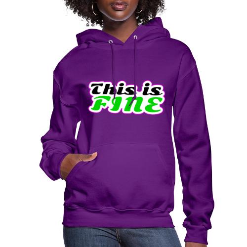 This Is Fine Balance - Women's Hoodie