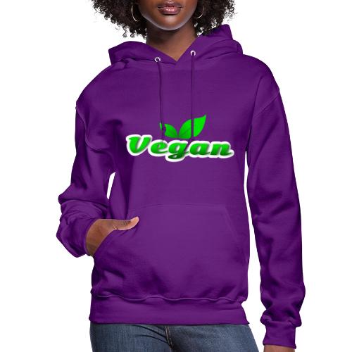 Pure Vegan Leaves - Women's Hoodie