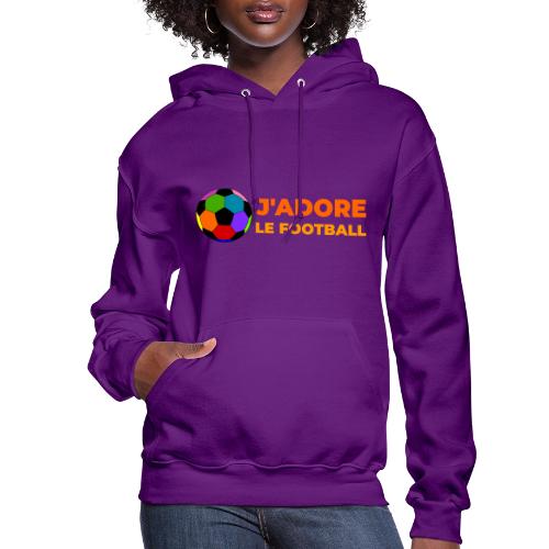I love football - Women's Hoodie