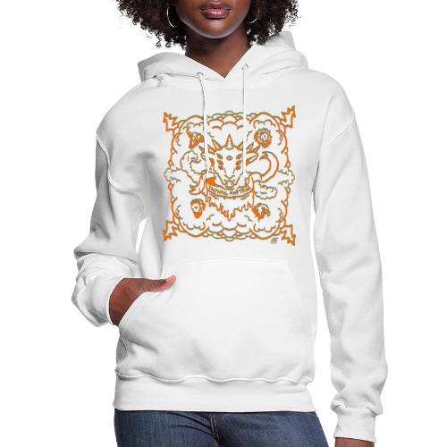 Revelation Lamb Orange - Women's Hoodie