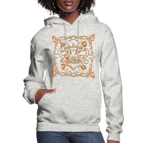 Revelation Lamb Orange - Women's Hoodie
