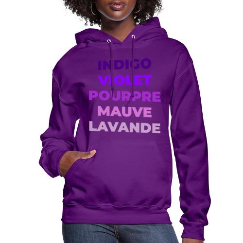 Shades of purple - Women's Hoodie
