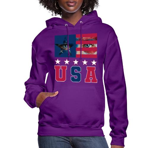 Stars and Vision USA - Women's Hoodie