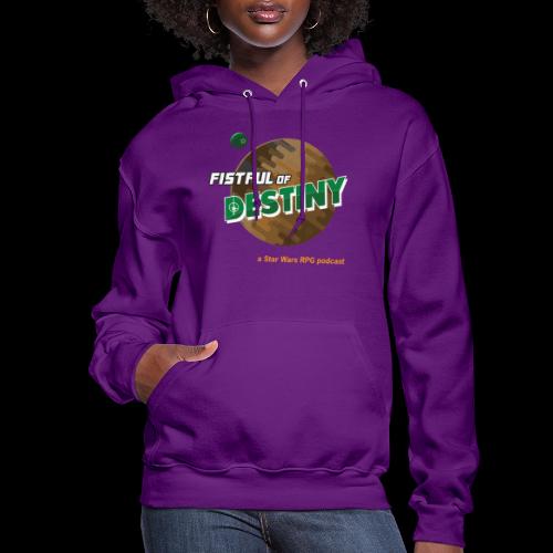 Fistful of Destiny Planets Design - Women's Hoodie