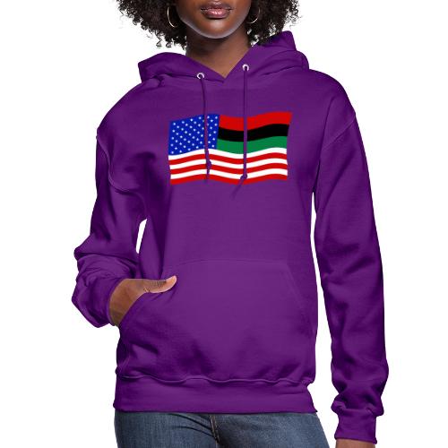 The African American Flag of Inclusion - Women's Hoodie