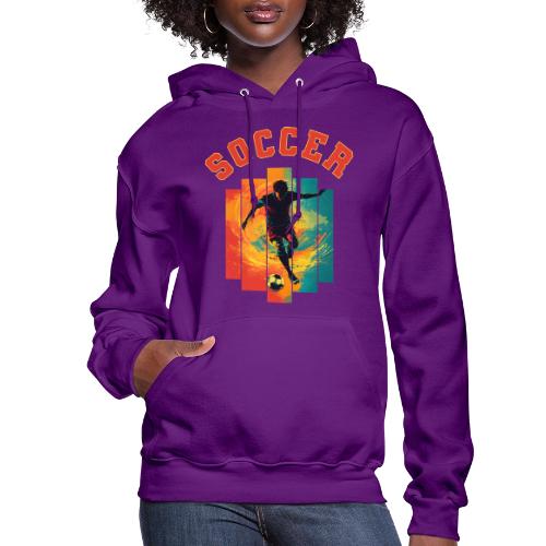 Soccer Heartbeat - Women's Hoodie