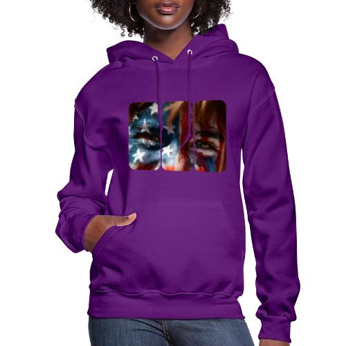 USA: Stars in Their Eyes - Women's Hoodie