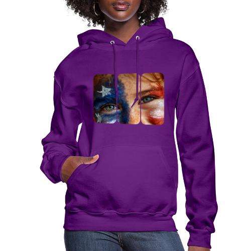 USA: Patriot Gaze - Women's Hoodie