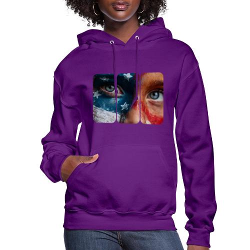 USA: Star-Spangled Glance - Women's Hoodie