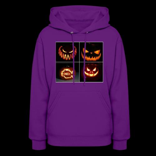 Check Engine Light Pumpkin - Women's Hoodie