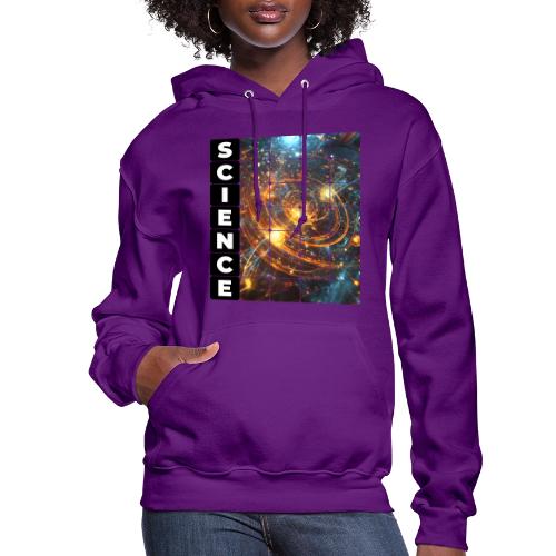 Golden Core of Science - Women's Hoodie
