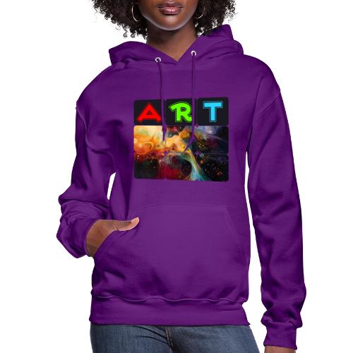 Waves of Art - Women's Hoodie