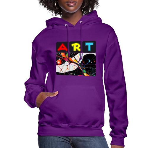 Art in Motion: Color Unleashed - Women's Hoodie