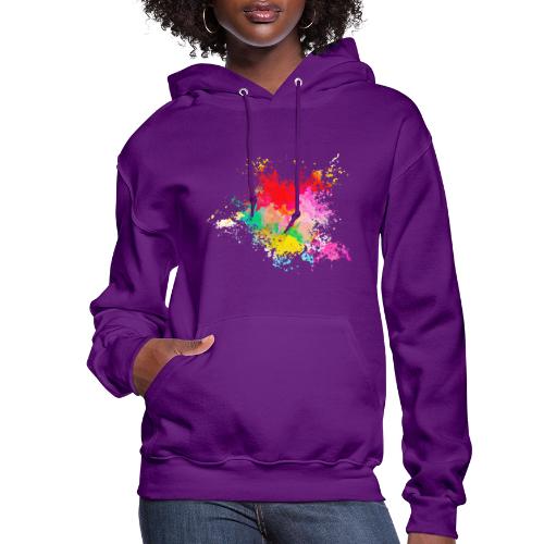 Psychedelic: Color Storm - Women's Hoodie