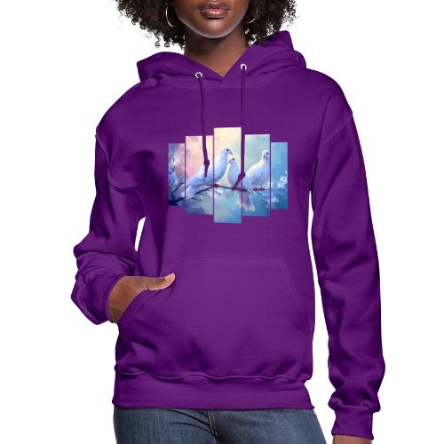 Symbols of Peace and Serenity - Women's Hoodie
