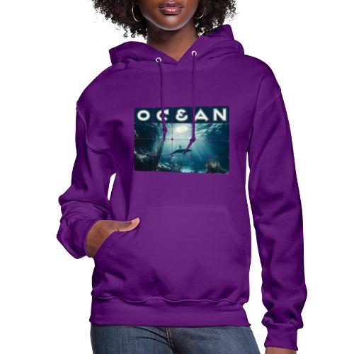 Ocean: Dolphin’s Serenity - Women's Hoodie