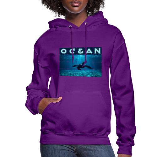 Ocean: Orca in Motion - Women's Hoodie