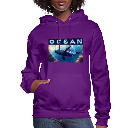 Ocean: Majestic Deep - Women's Hoodie