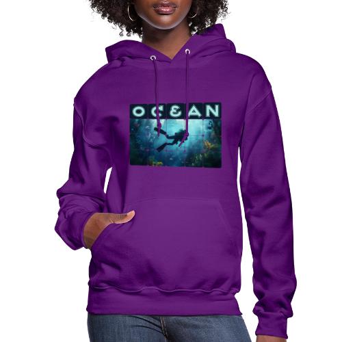 Ocean: Beneath the Blue - Women's Hoodie
