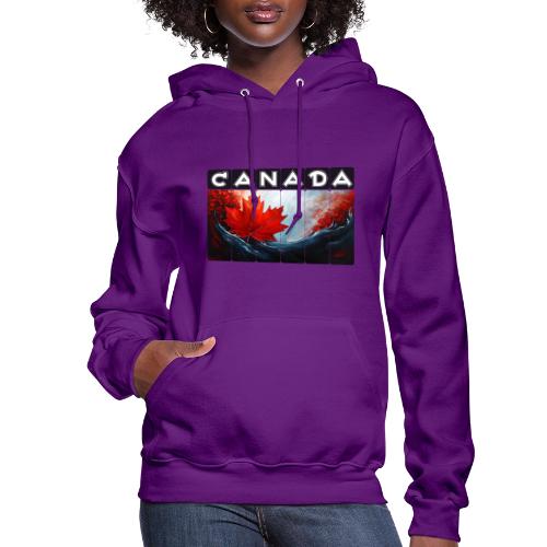 Canada Icon in Color - Women's Hoodie
