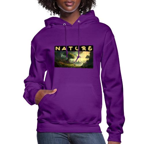 Whispers of Green Peaks - Women's Hoodie