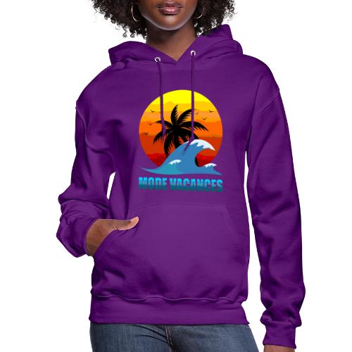 Vacation Mode: Tropical Escape - Women's Hoodie