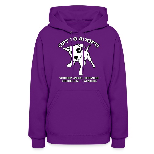 Opt to Adopt png - Women's Hoodie