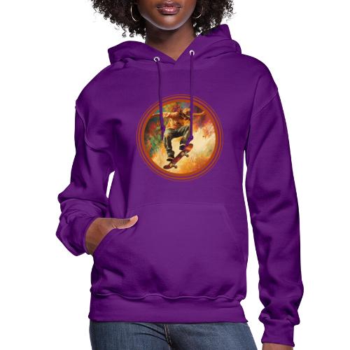 Skateboarding Mode On - Women's Hoodie
