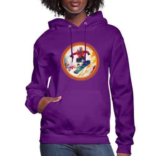Snowboarding Horizon - Women's Hoodie