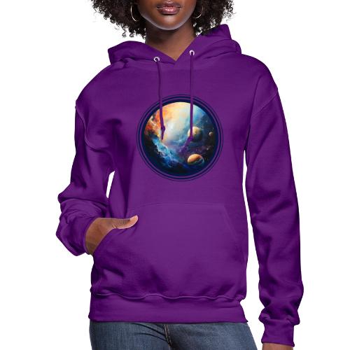 Nebula of Planets - Women's Hoodie