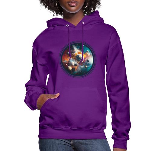 Planets in Acrylic Dreams - Women's Hoodie