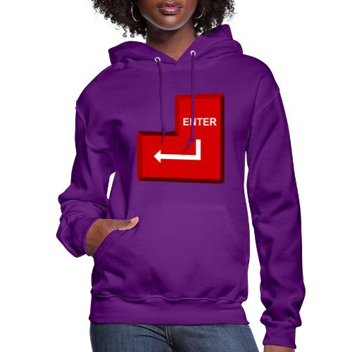 Just Press Enter - Women's Hoodie