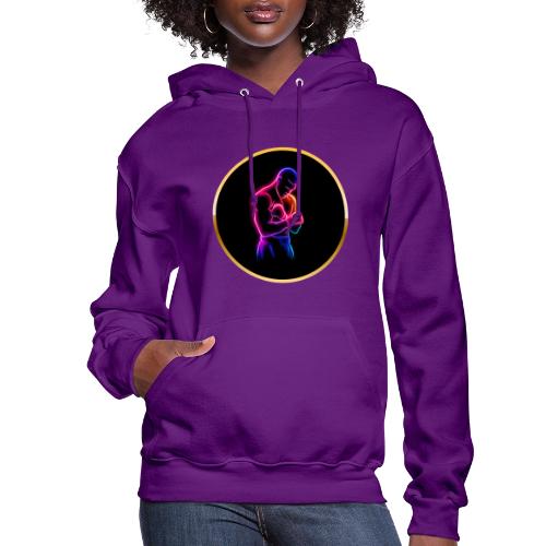 Boxing: Neon Power Guard - Women's Hoodie