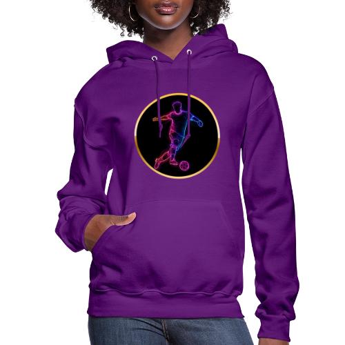 Neon Soccer Flow - Women's Hoodie