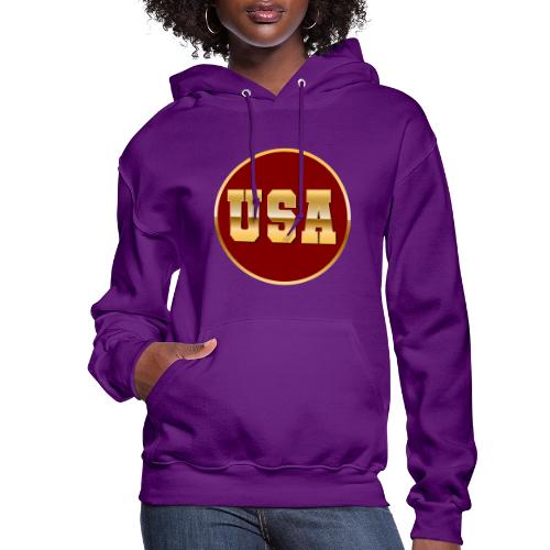 Golden USA Seal - Women's Hoodie