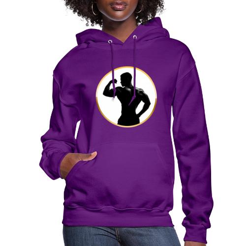 Bodybuilder: Classic Flex Emblem - Women's Hoodie