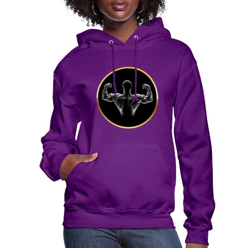 Bodybuilding: Golden Back Power - Women's Hoodie