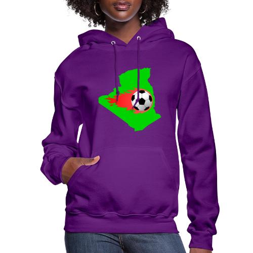 Algerian Football Fire - Women's Hoodie