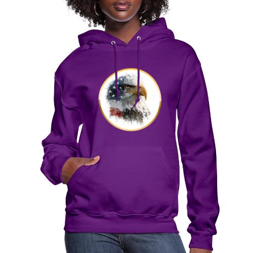 USA: Patriot Wing Emblem - Women's Hoodie
