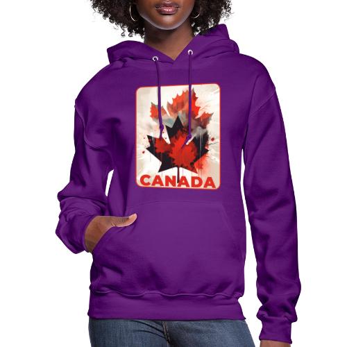 Canada Inked Leaf - Women's Hoodie