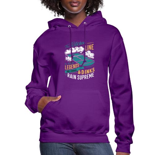 Fear the Dinker: Conquer the Kitchen - Women's Hoodie