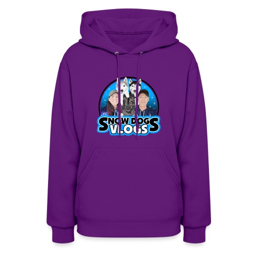 Snow Dogs Vlogs Family Logo - Women's Hoodie