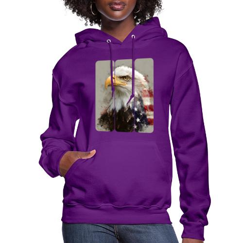 USA: Eagle of the Free - Women's Hoodie