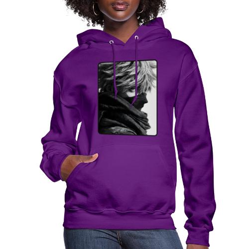 Battle-Worn Ninja Portrait - Women's Hoodie