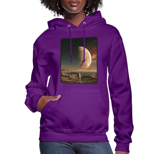 Astronaut on an Alien Moon - Women's Hoodie