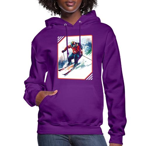 Skiing is Life - Women's Hoodie